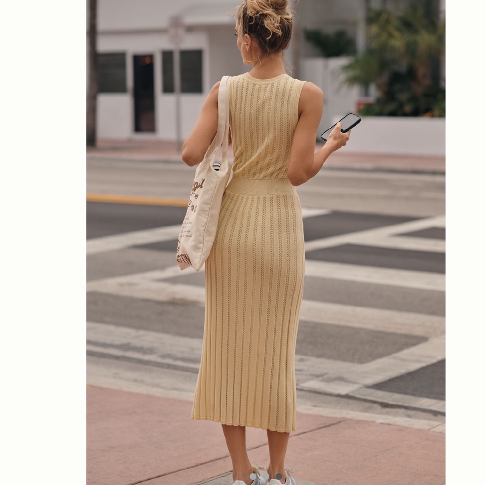 VARLEY Florian Knit Dress - Picture 3 of 3